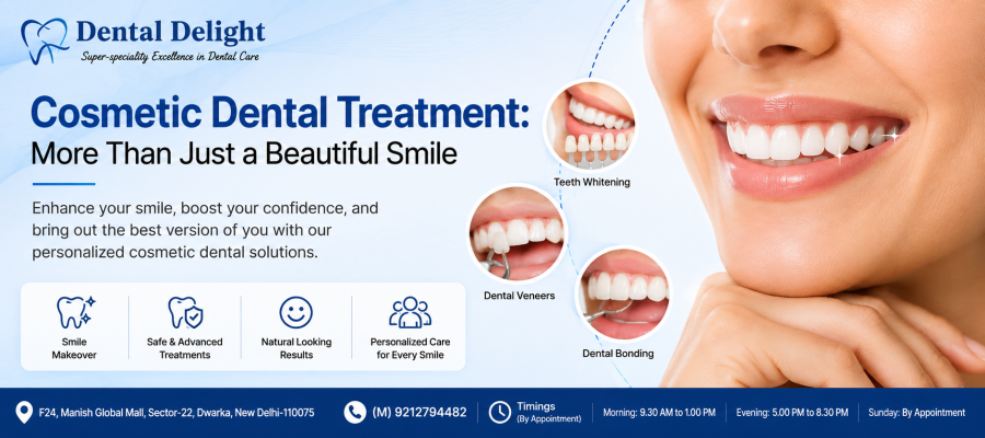 Cosmetic Dental Treatment: More Than Just a Beautiful Smile Cosmetic Dental Treatment: More Than Just a Beautiful Smile